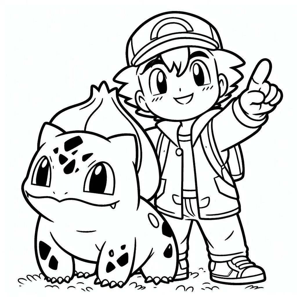 37 Bulbasaur Coloring Pages For Kids - Free PDF Printables