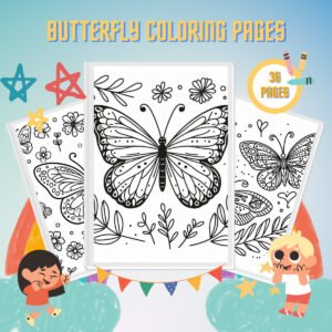 Butterfly Coloring Pages