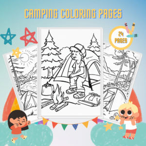 Camping Coloring Pages