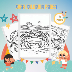 Crab Coloring Pages