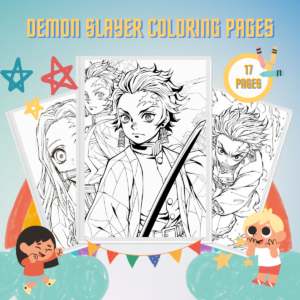 Demon Slayer Coloring Pages