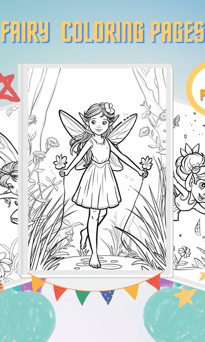 Fairy Coloring Pages