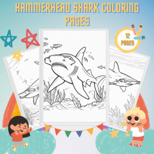 Hammerhead Shark Coloring Pages