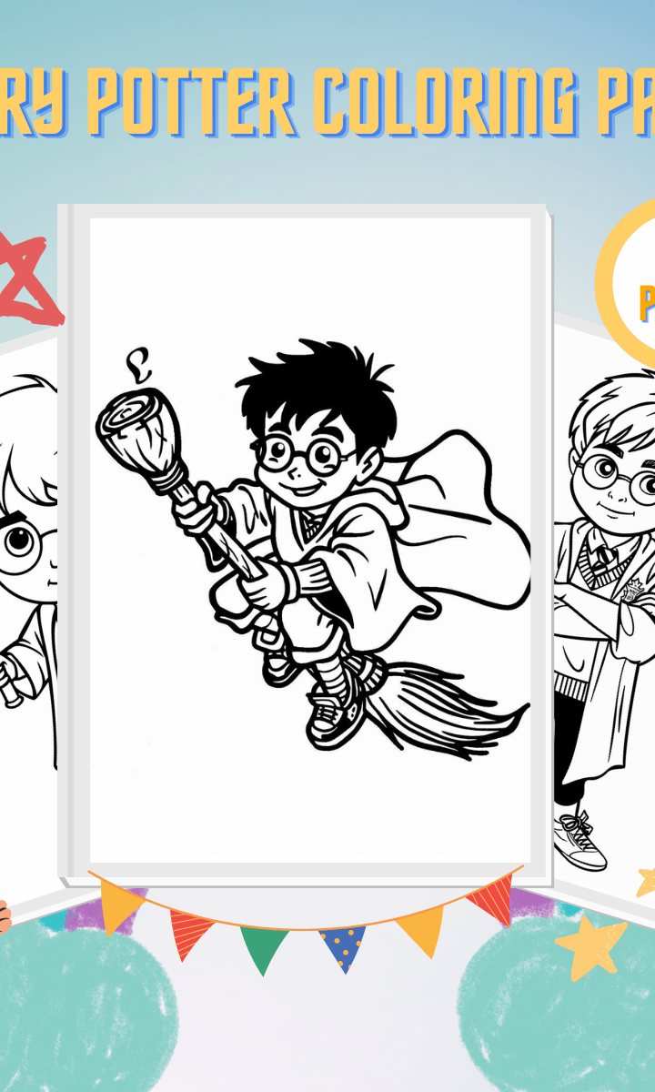 Harry Potter Coloring Pages Thumb