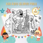 27 King Kong Coloring Pages For Kids - Free PDF Printables