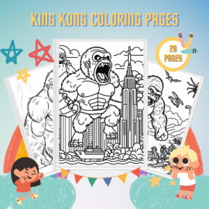 King Kong Coloring Pages