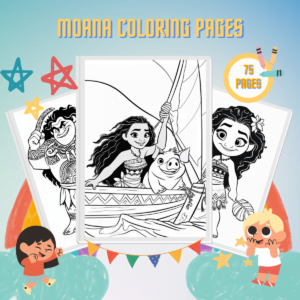 Moana Coloring Pages