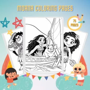 Moana Coloring Pages thumbnail
