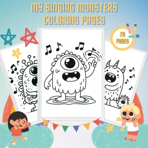 My Singing Monsters Coloring Pages