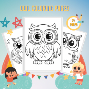 Owl Coloring Pages