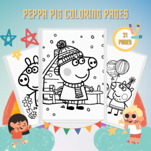 Peppa Pig Coloring Pages