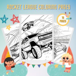 Rocket League Coloring Pages