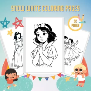 Snow White Coloring Pages