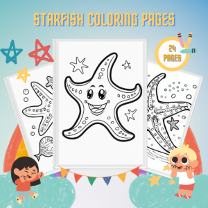 Starfish Coloring Pages