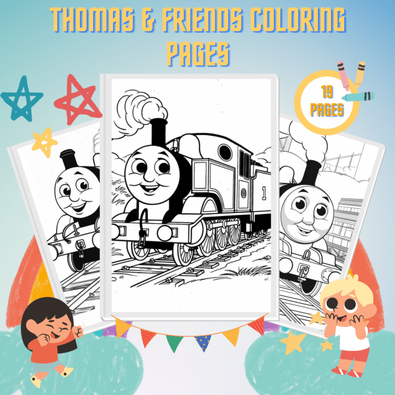 20 Thomas & Friends Coloring Pages | Free & Printable