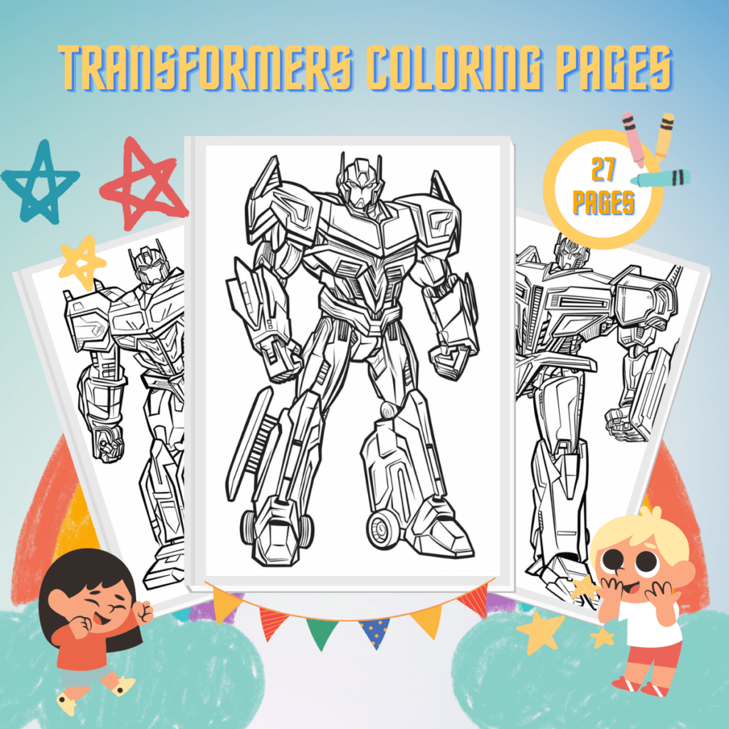 28 Free Transformers Coloring Pages For Kids | SSColoring