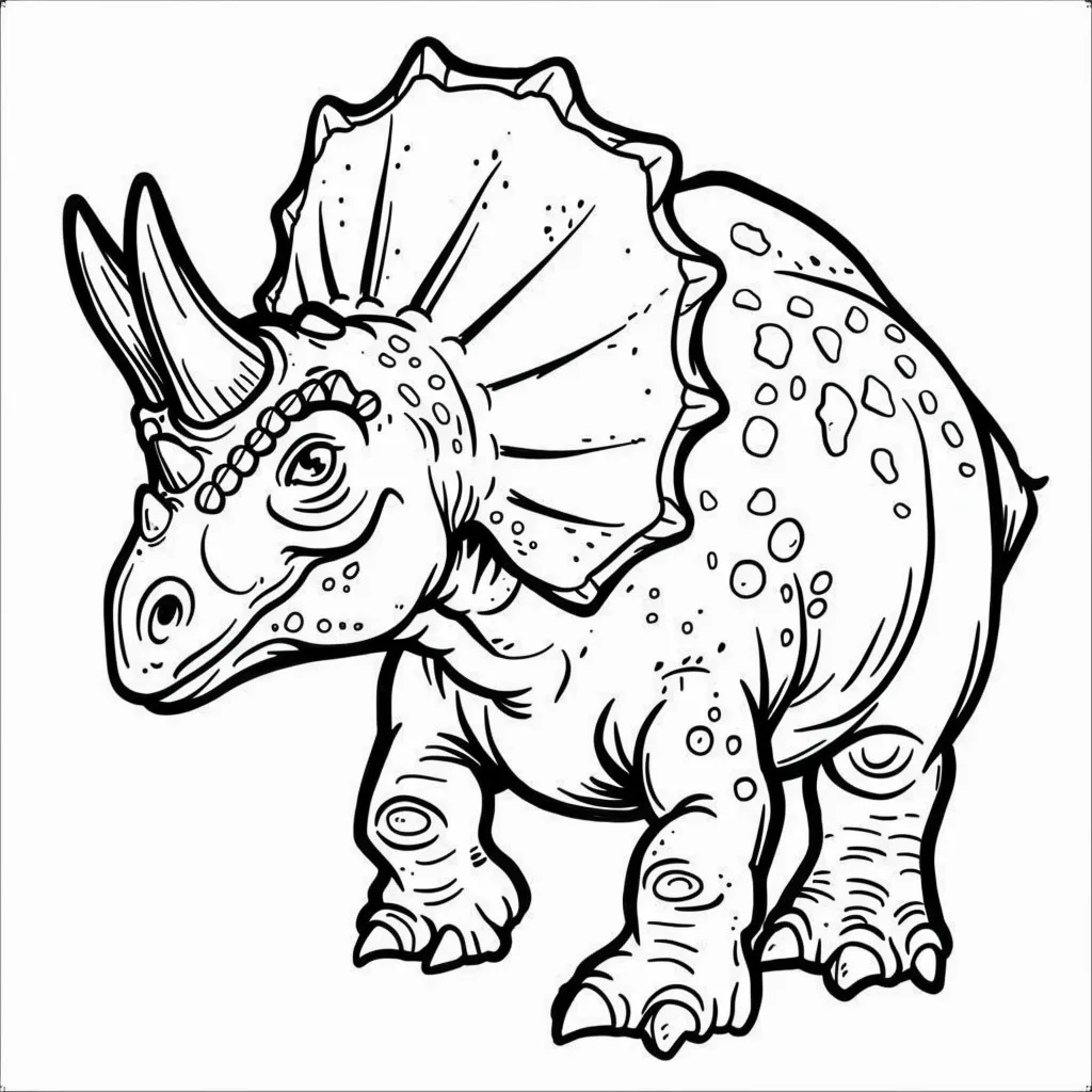 Triceratops Coloring Page Jace Printable