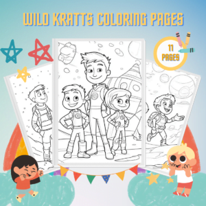 Wild Kratts Coloring Pages thumbnail