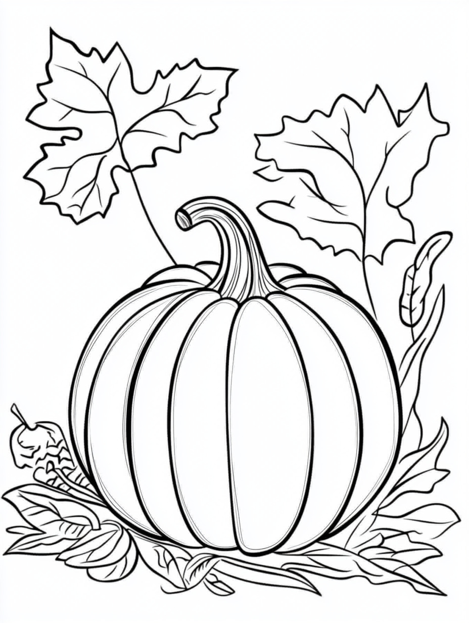 printable coloring pages Autumn