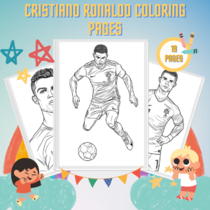 Ronaldo Coloring Pages