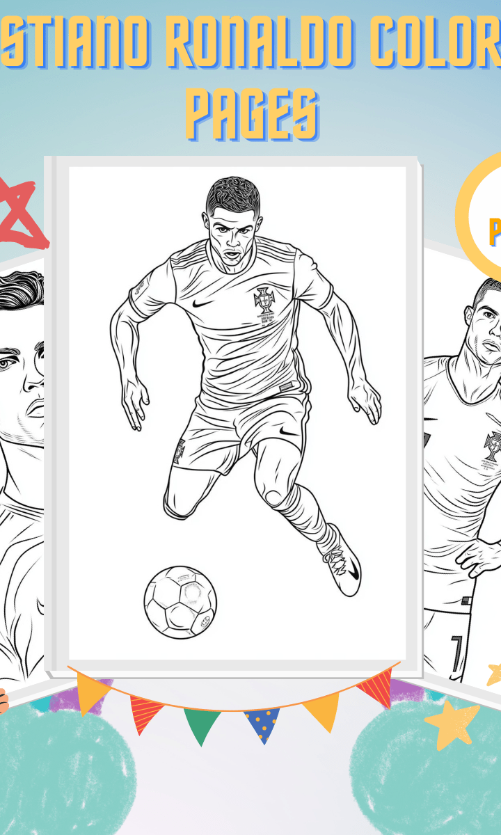 Ronaldo Coloring Pages Thumb