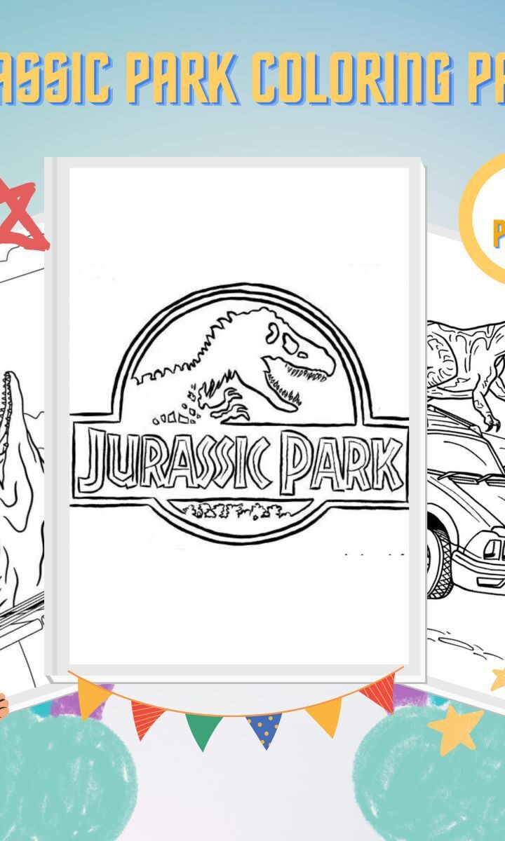Jurassic Park Coloring Pages