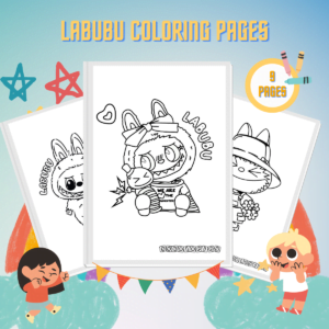 Labubu Coloring Pages