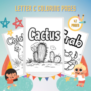 Letter C Coloring Pages