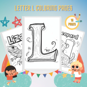 Letter L Coloring Pages