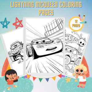 Lightning McQueen Coloring Pages