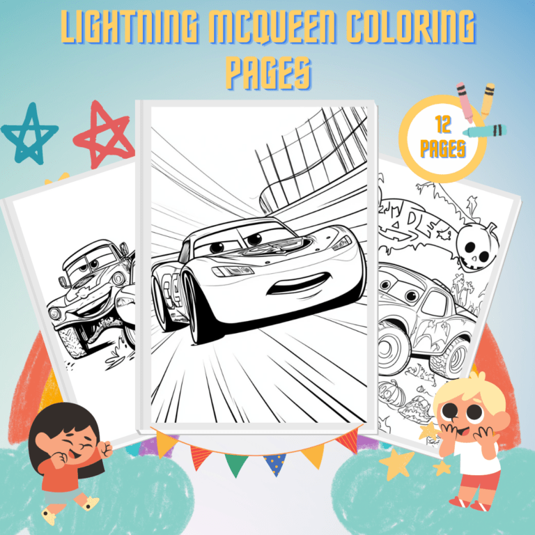 12 Lightning McQueen ausmalbilder Kostenlos und zum Ausdrucken