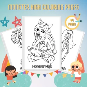 Monster High Coloring Pages