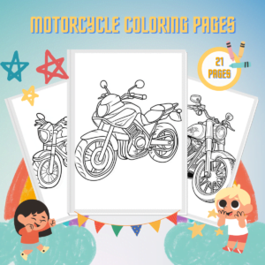 Motorcycle Coloring Pages