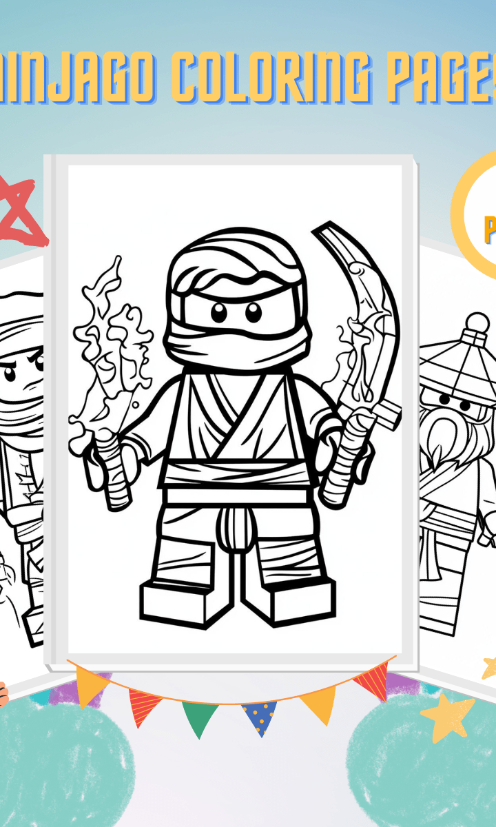 Ninjago Para Colorear