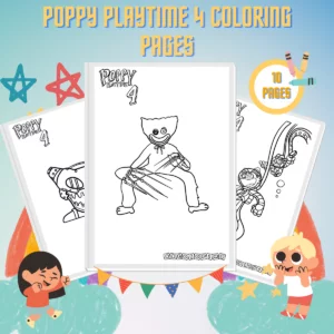 Poppy Playtime 4 Coloring Pages thumbnail