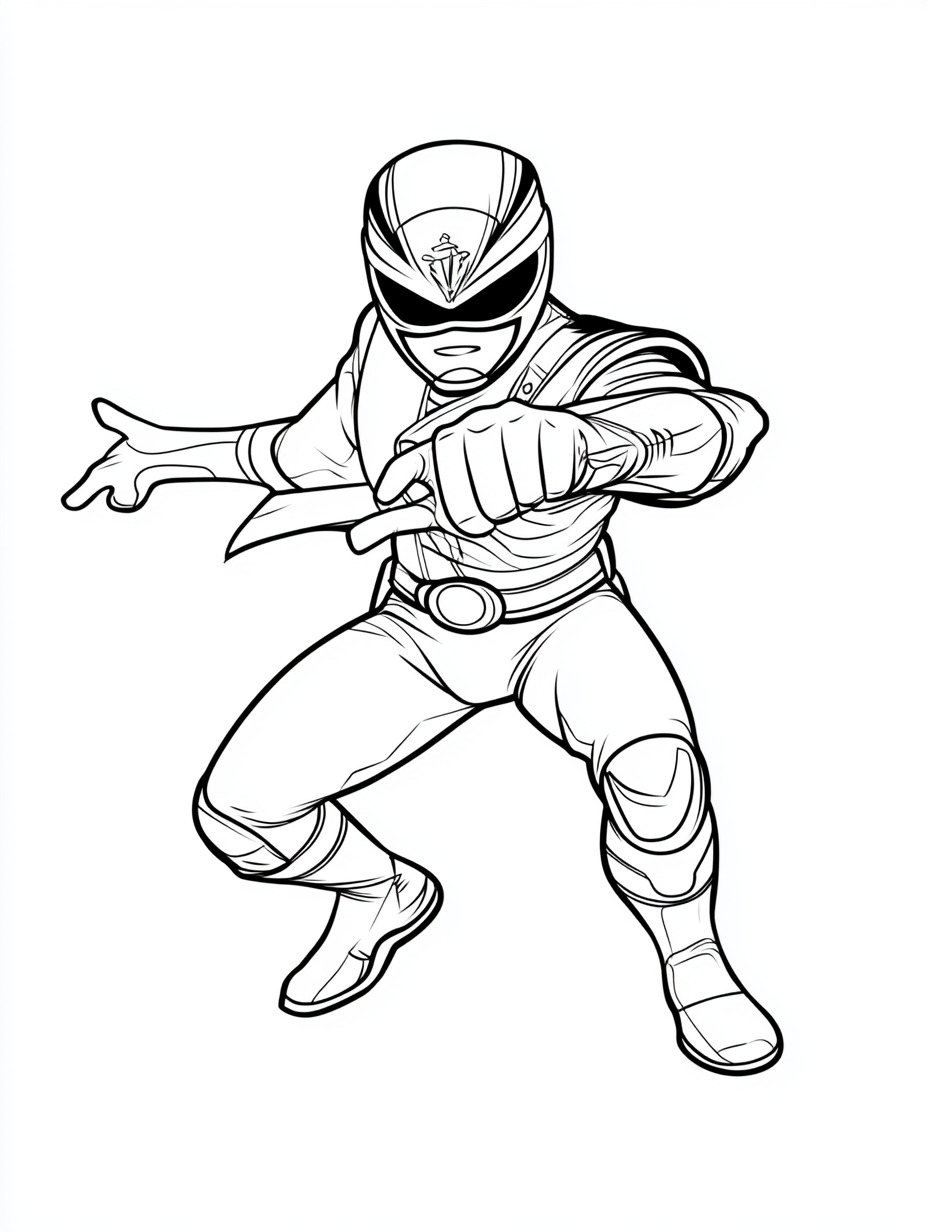 Power Ranger Coloring Pages 10 Power Ranger coloring pages free 1