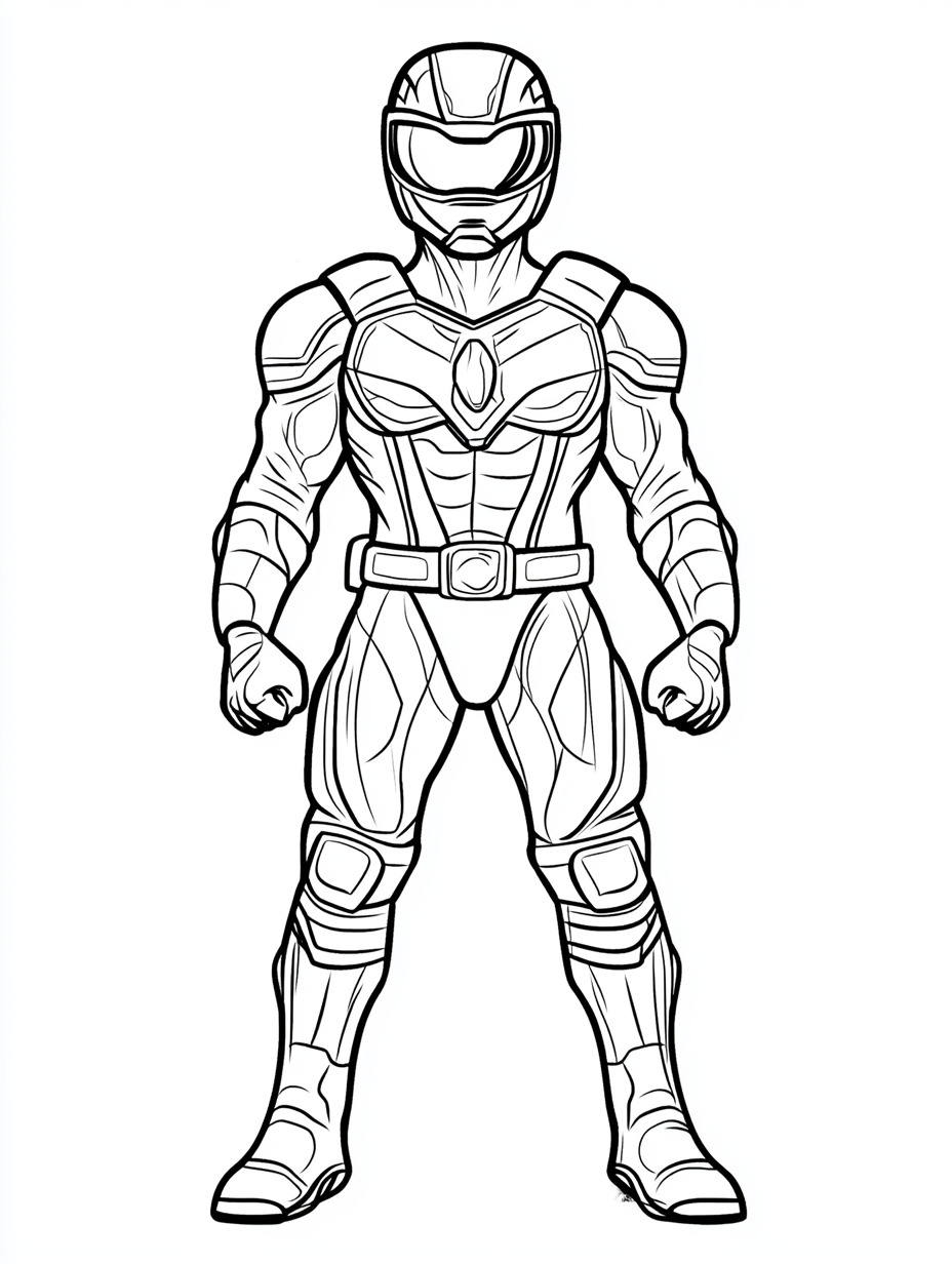 Power Ranger Coloring Pages 8 Power Ranger coloring pages to print
