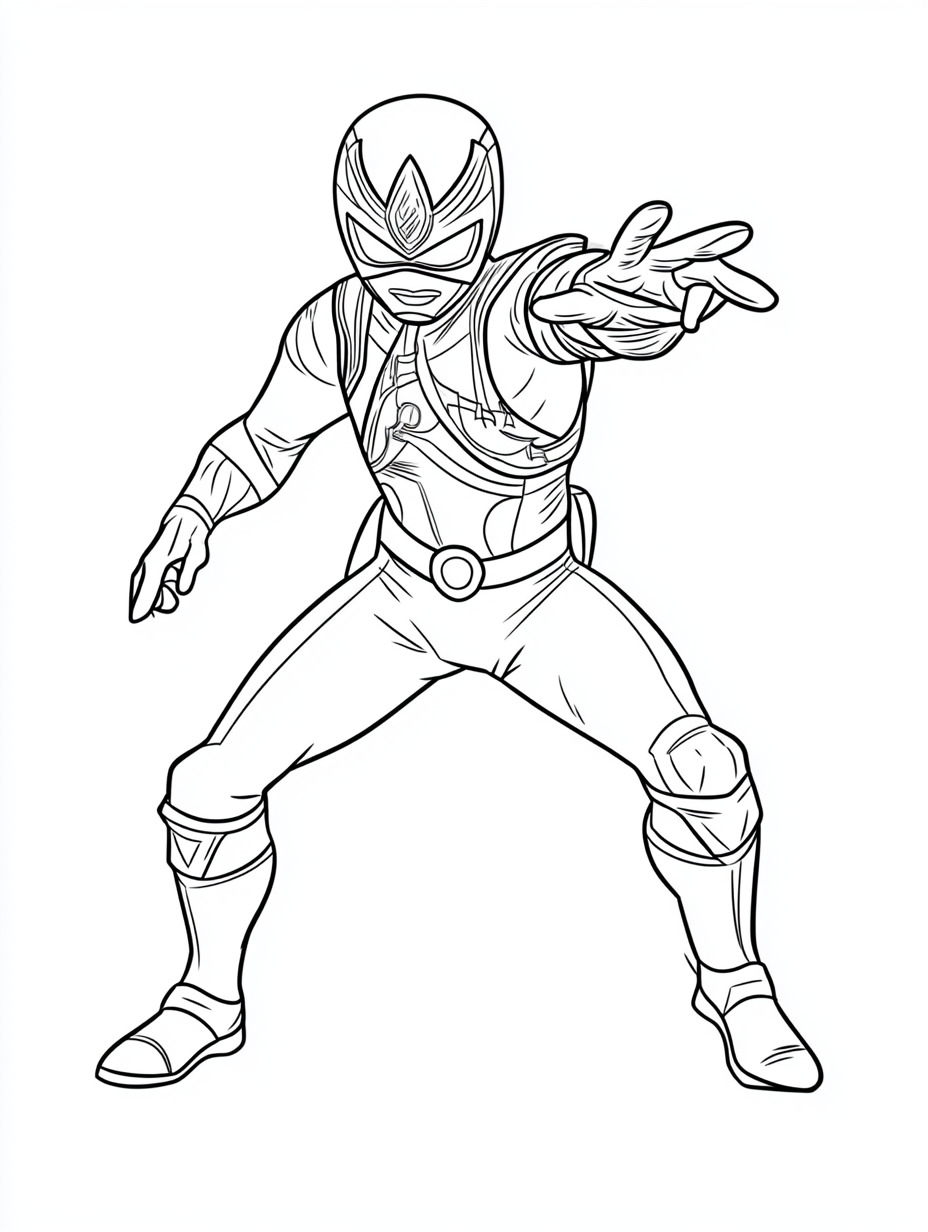 Power Ranger Coloring Pages 6 Power Ranger ornaments coloring pages