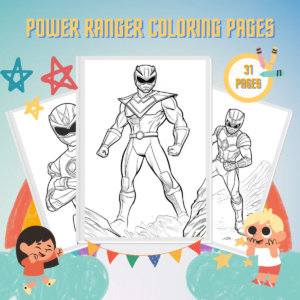 Power Ranger Coloring Pages