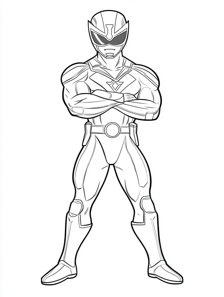 Power Ranger Coloring Pages 29 Power Ranger coloring pages for adults pdf
