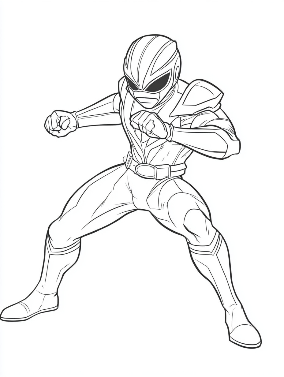 Power Ranger Coloring Pages 28 Power Ranger printable coloring pages