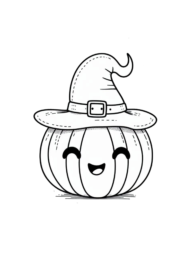 33 Calabaza Para Colorear: una cosecha mágica para niños