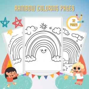 Rainbow Coloring Pages thumbnail