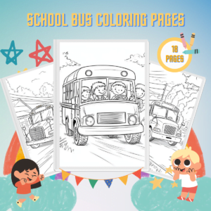 School Bus Coloring Pages