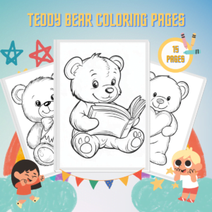 Teddy Bear Coloring Pages