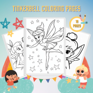 Tinkerbell Coloring Pages