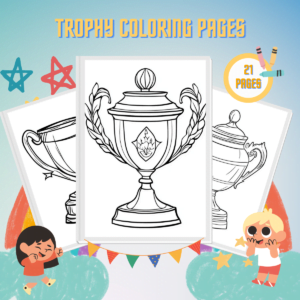 Trophy Coloring Pages