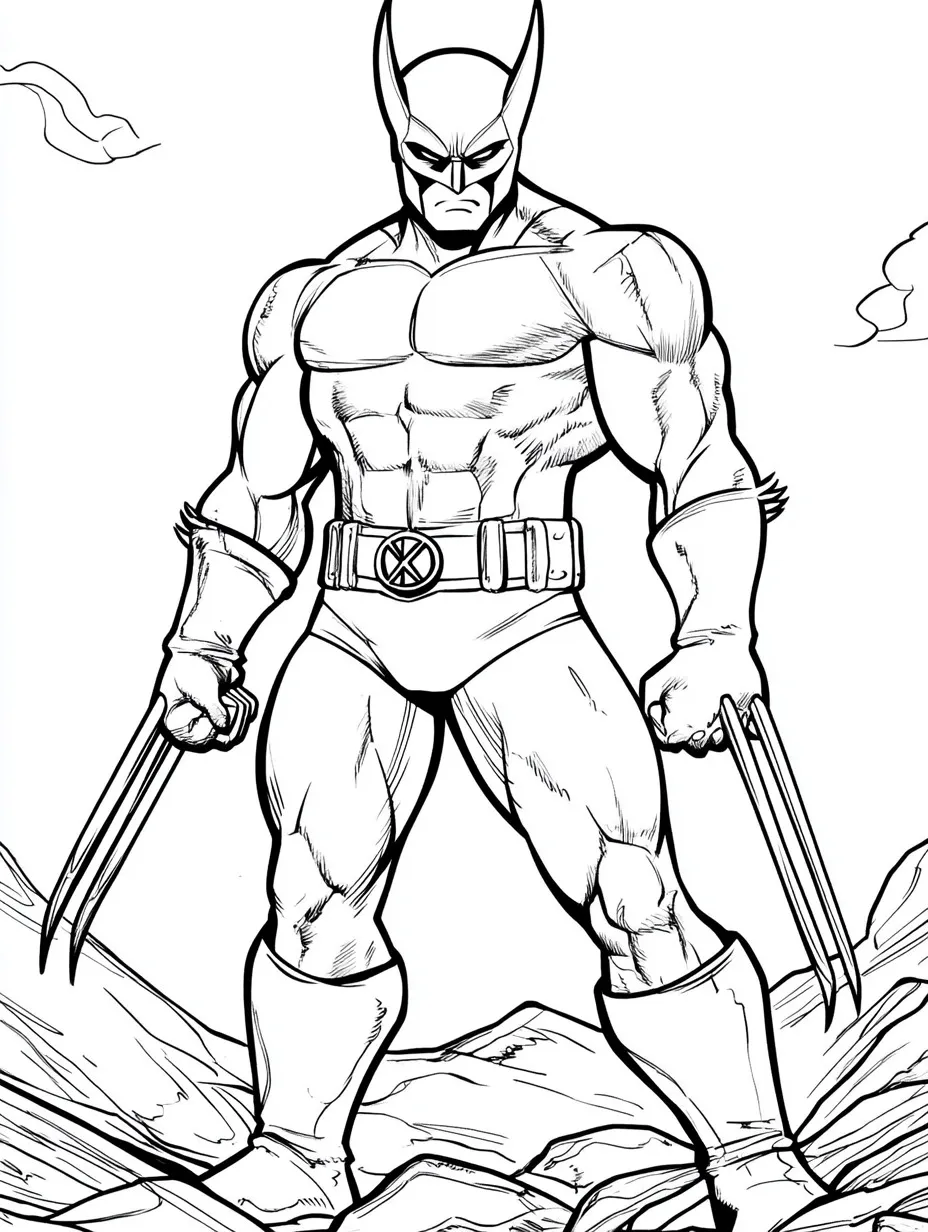 11 Dibujos de Wolverine para colorear | ¡Libera a tu héroe interior!