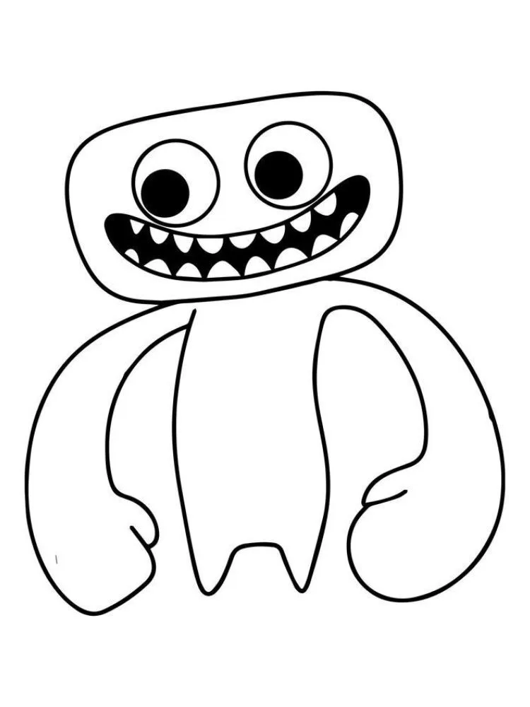 Garten Of Banban Coloring Pages 12 update Garten Of Banban coloring pages
