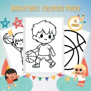 Basketball Coloring Pages